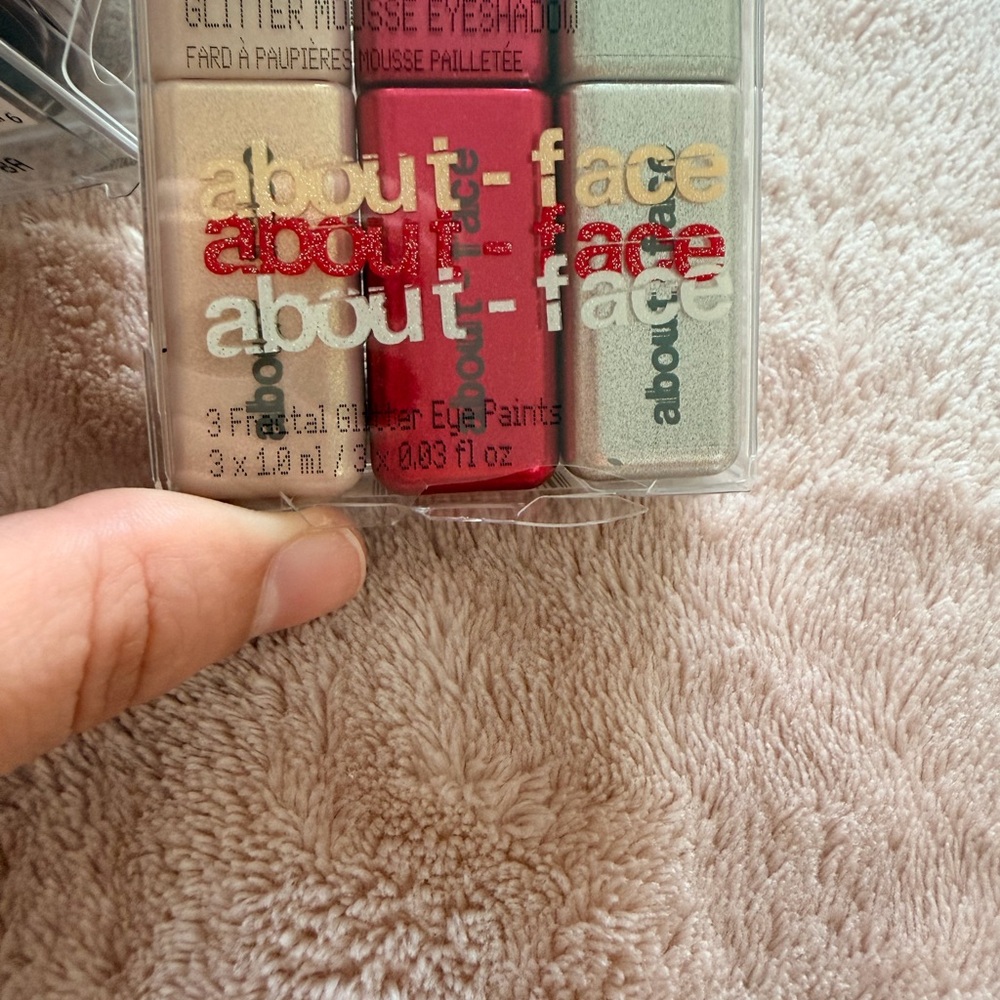 About-face Glitter Mousse Eye Paint & Loose Glitter